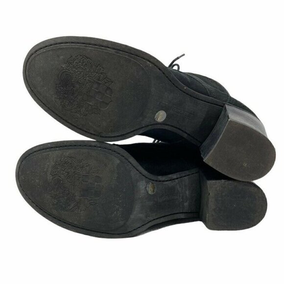 Vince Camuto Vestas Ankle Boots Black Leather 9.5 - Picture 6 of 10